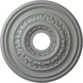 Ekena Millwork Orleans Ceiling Medallion (Fits Canopies up to 4 5/8"), 17 5/8"OD X 3 5/8"ID X 1 7/8"P CM17OL